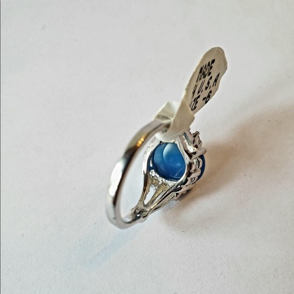 American made Sterling Silver women's ring size 6 - Picture 4 of 4